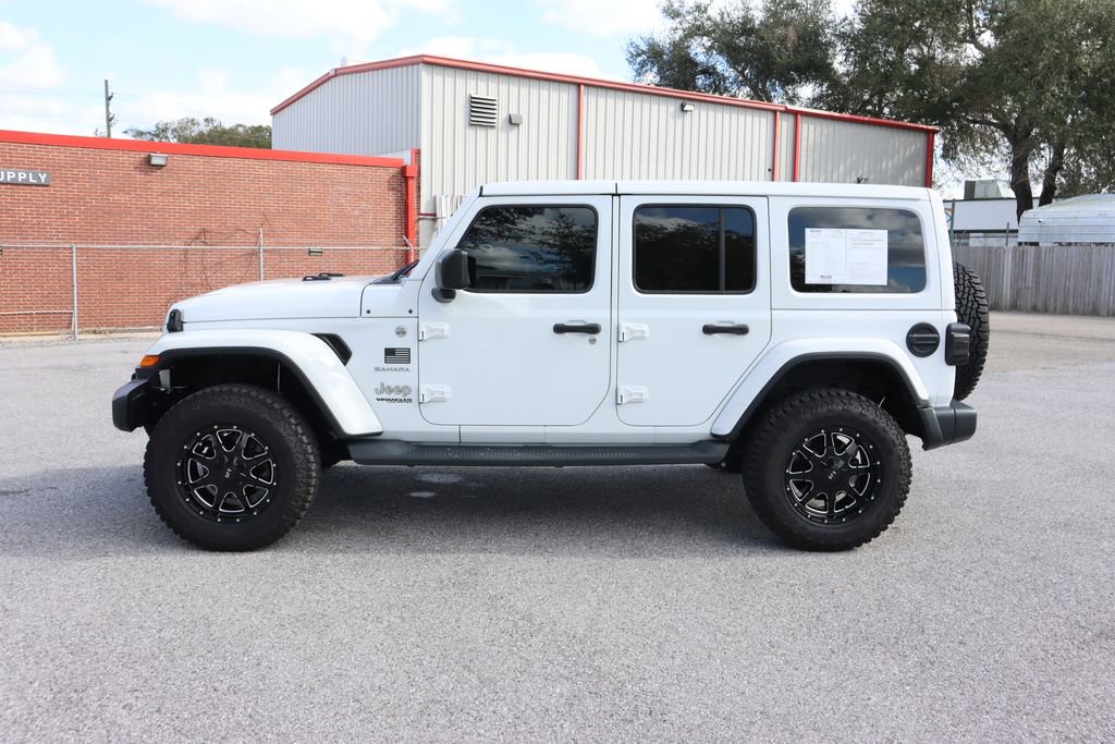 Used 2018 Jeep Wrangler Unlimited Sahara image 4