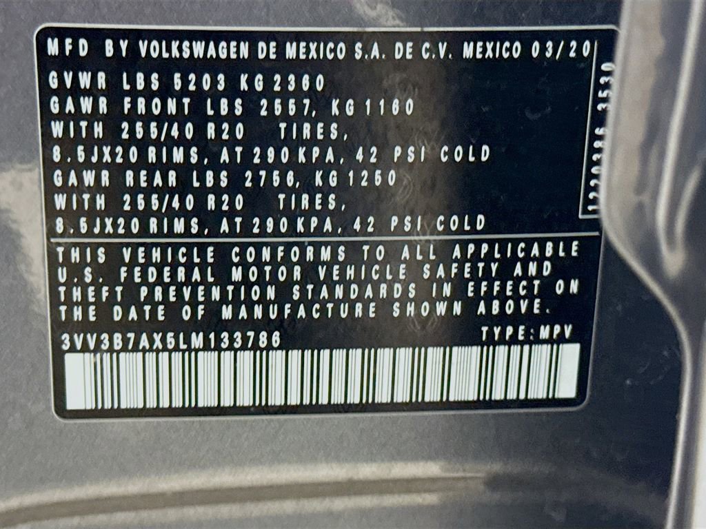 Used 2020 Volkswagen Tiguan SE R-Line image 29