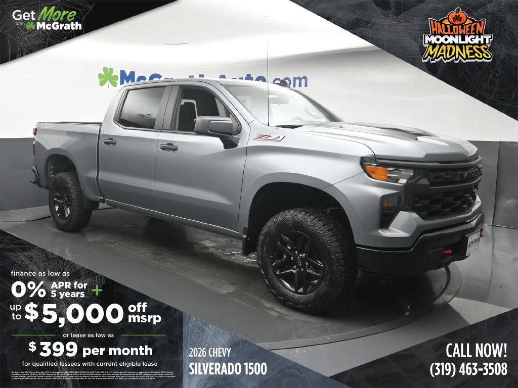 New 2026 Chevrolet Silverado 1500 Custom Trail Boss