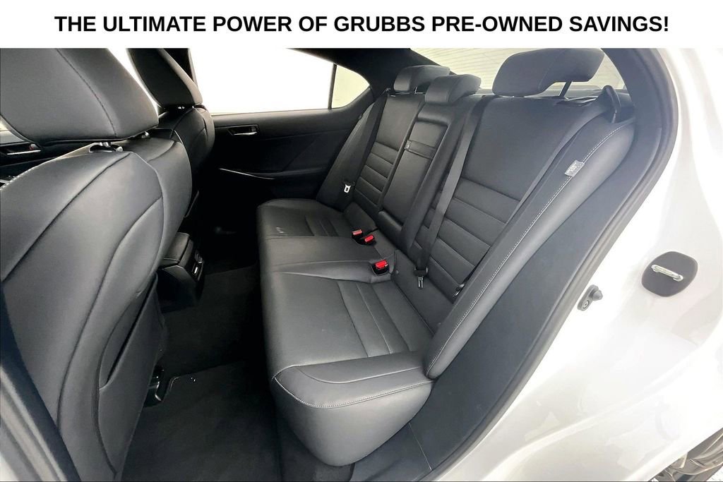 Used 2023 Lexus IS 350 F Sport w/ Memory Package RWD image 33