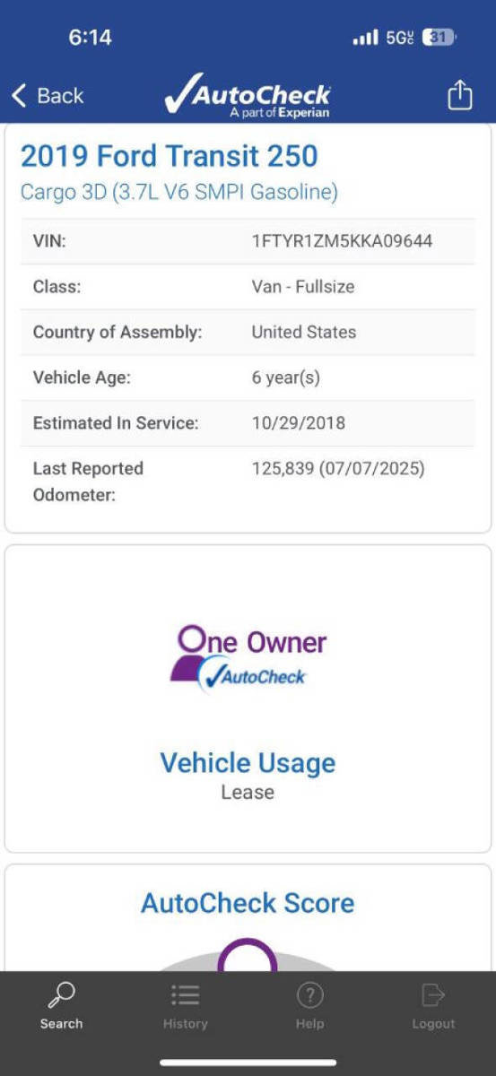 Used 2019 Ford Transit 250 250 3dr SWB Low Roof Cargo Van image 27