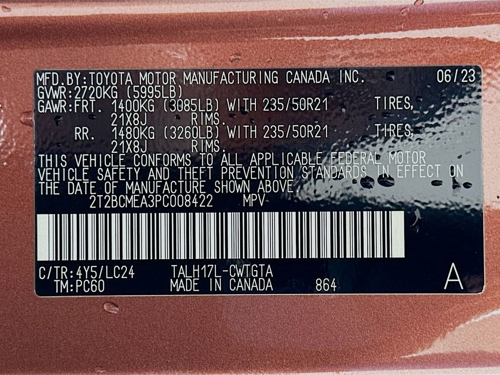 Used 2023 Lexus RX 500h F Sport w/ Cold Area Package image 32