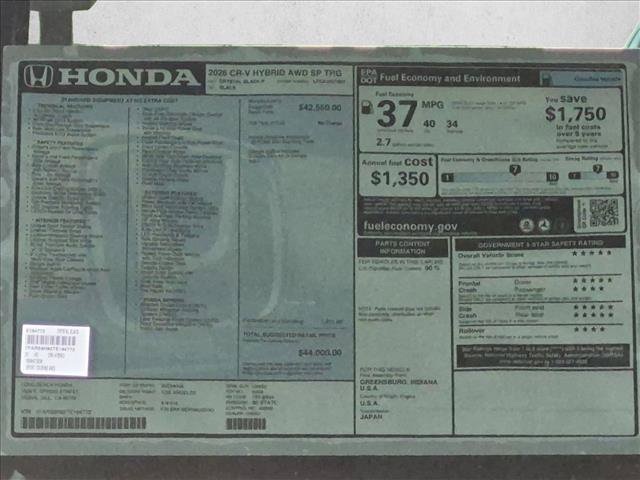 New 2026 Honda CR-V Sport Touring image 18