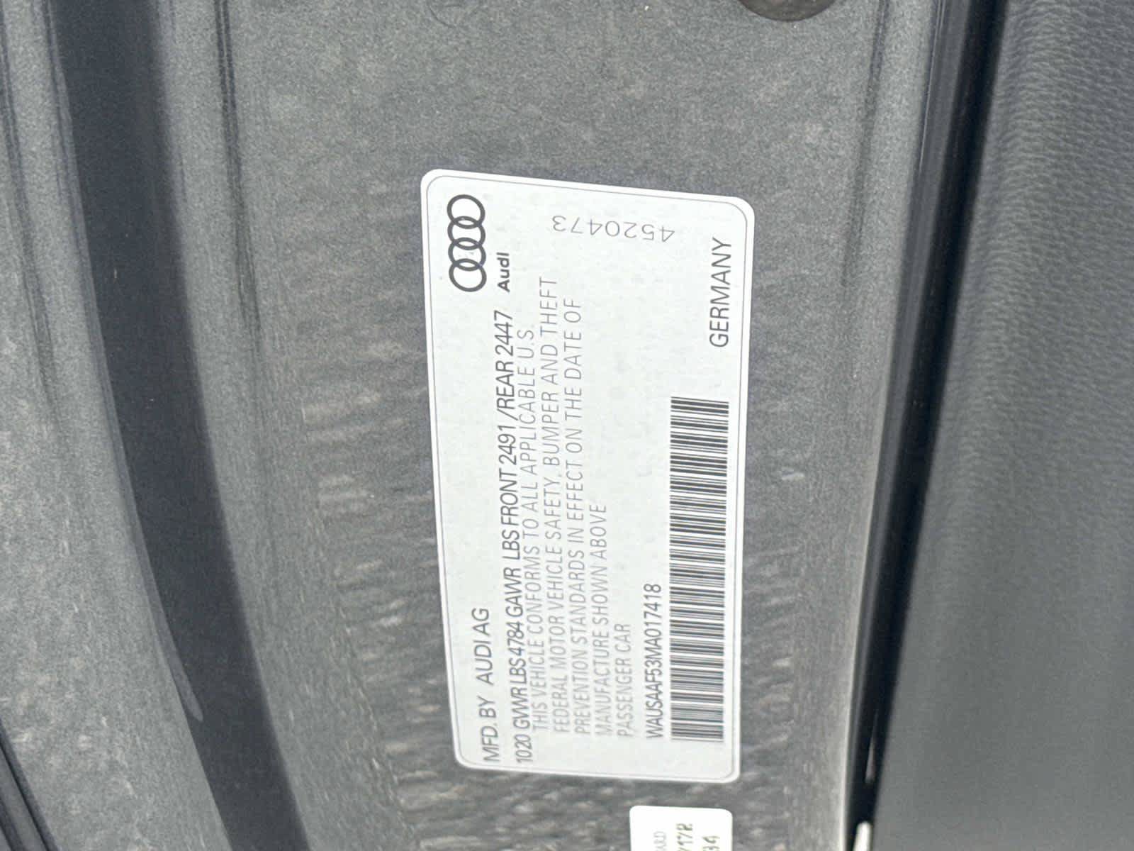 Used 2021 Audi A5 2.0T Premium w/ Convenience Package AWD/4WD image 30