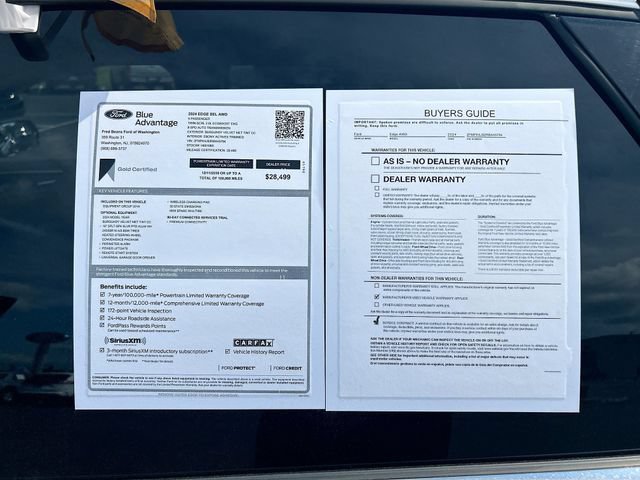 Certified 2024 Ford Edge SEL w/ Convenience Package AWD/4WD image 41