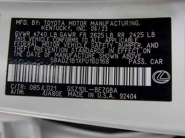 Used 2023 Lexus ES 350 w/ Premium Package FWD image 28