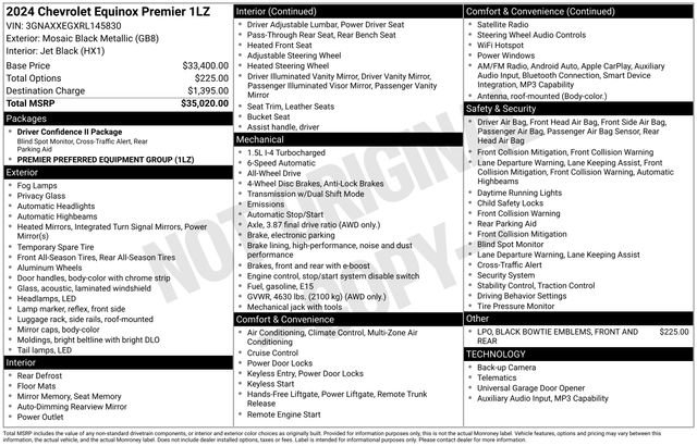 Used 2024 Chevrolet Equinox Premier AWD/4WD image 33