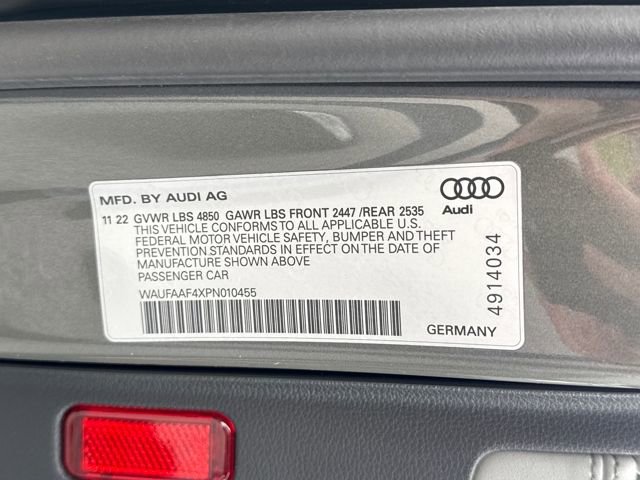 Used 2023 Audi A4 2.0T Prestige w/ Prestige Package image 22