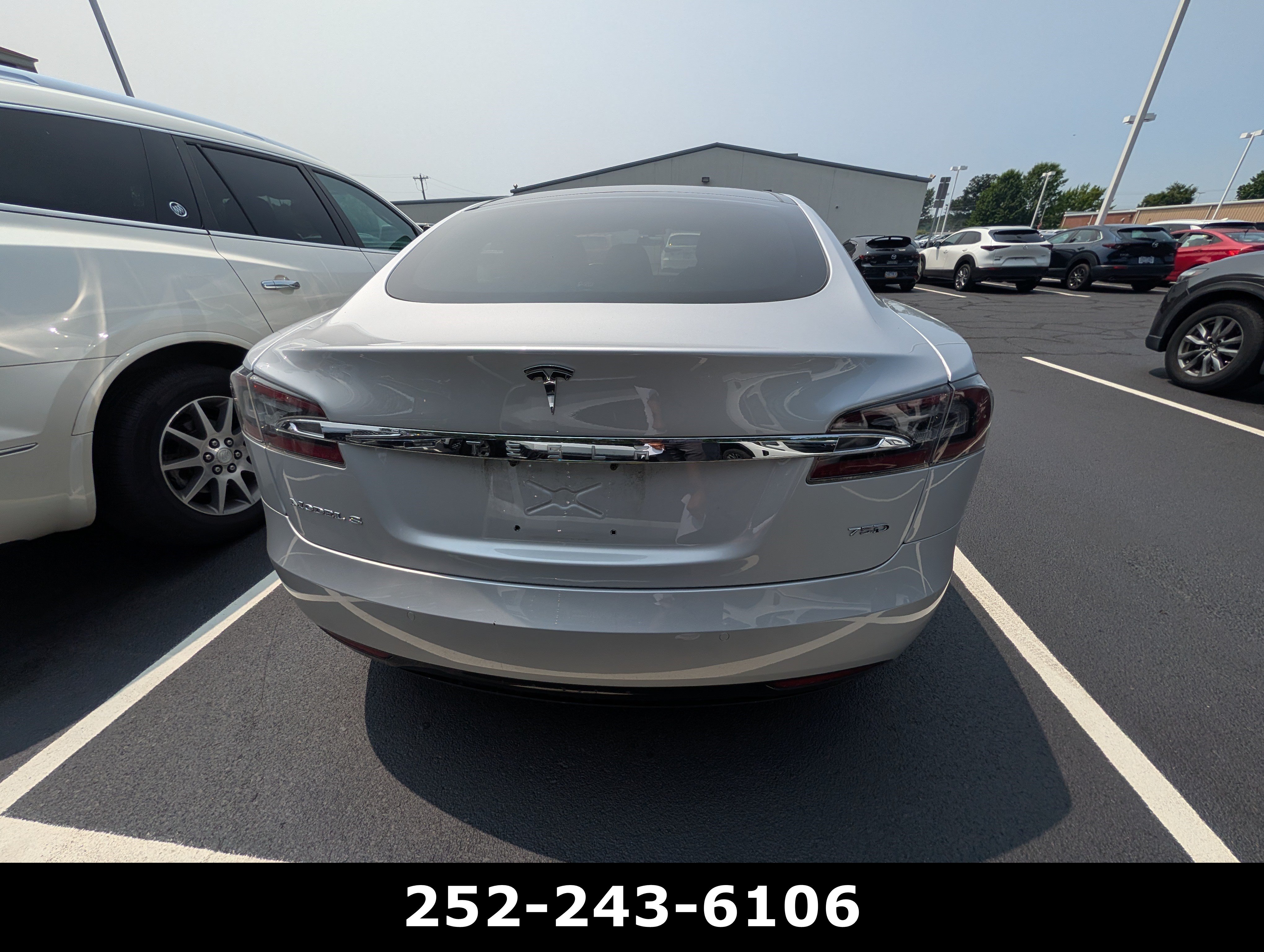 Used 2017 Tesla Model S 75D AWD/4WD image 4