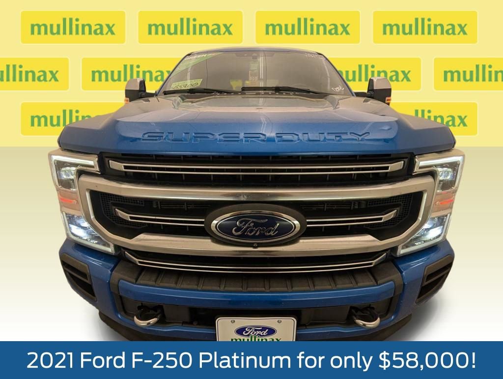 Used 2021 Ford F250 Platinum w/ FX4 Off-Road Package AWD/4WD image 14