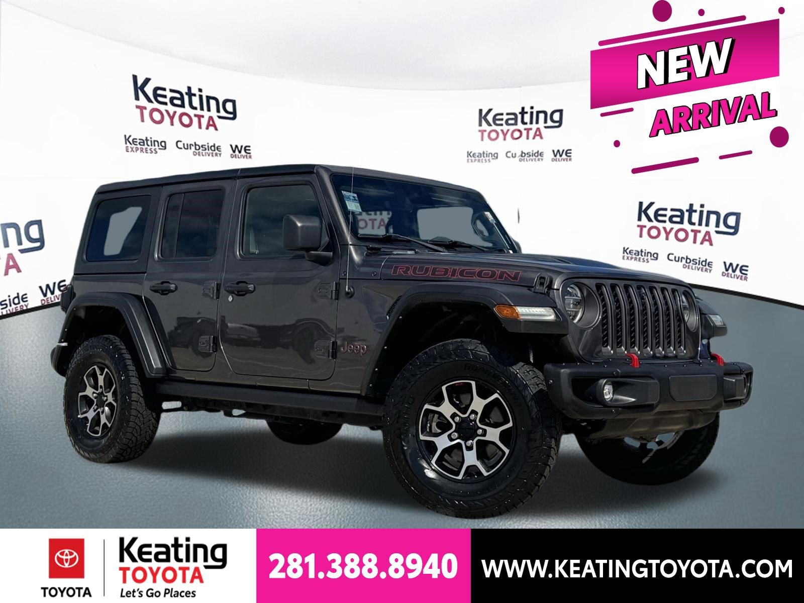 Used 2022 Jeep Wrangler Unlimited Rubicon w/ Steel Bumper Group AWD/4WD image 1