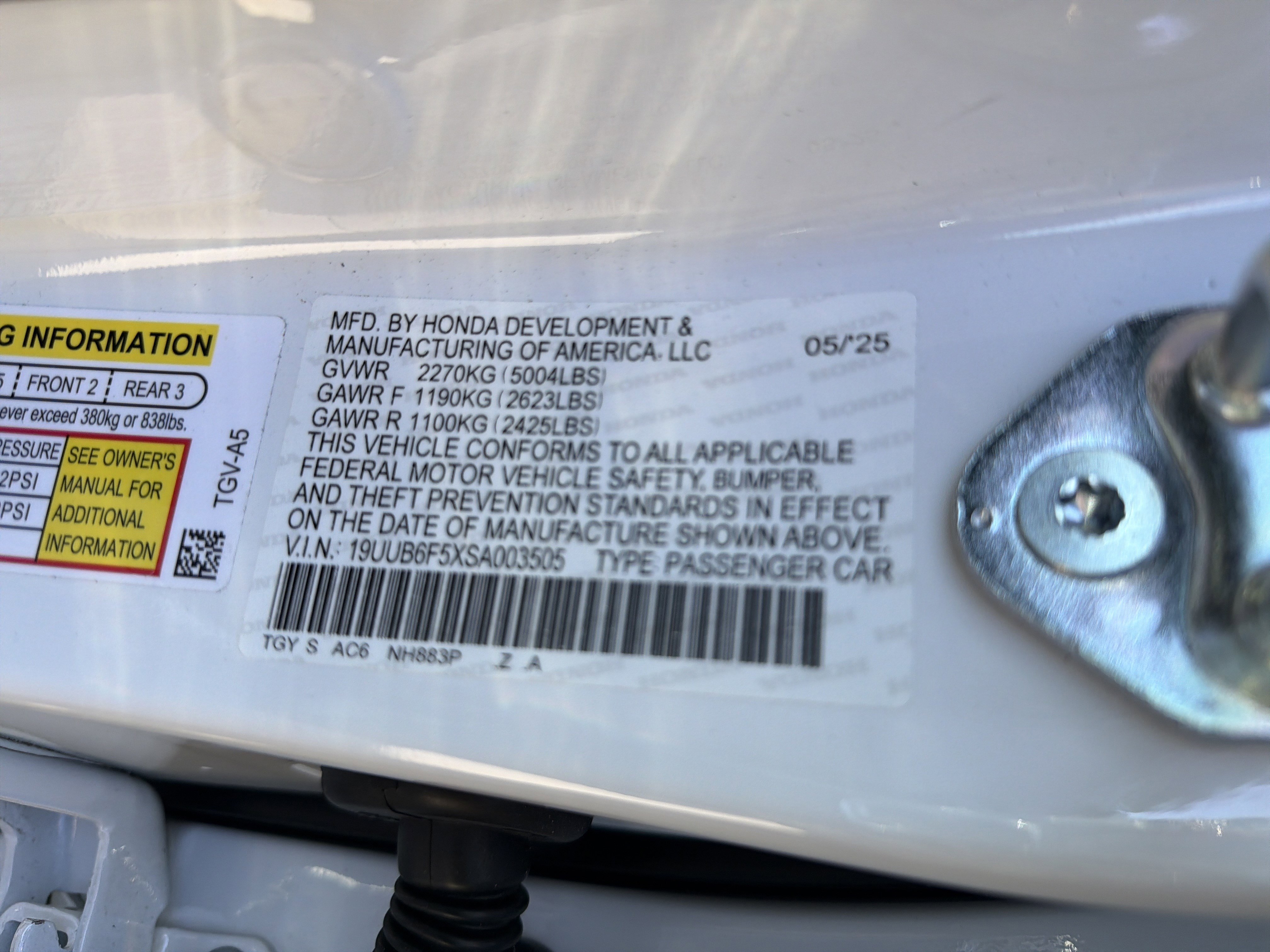 Certified 2025 Acura TLX SH-AWD w/ A-SPEC Pkg image 35