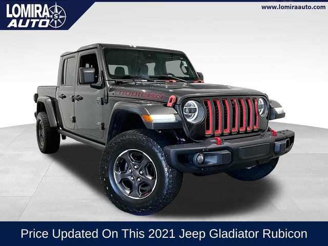 Used 2021 Jeep Gladiator Rubicon w/ Dual Top Group AWD/4WD image 1
