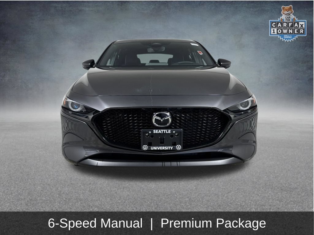 Used 2025 MAZDA MAZDA3 2.5 S Hatchback w/ Premium Pkg FWD video 2