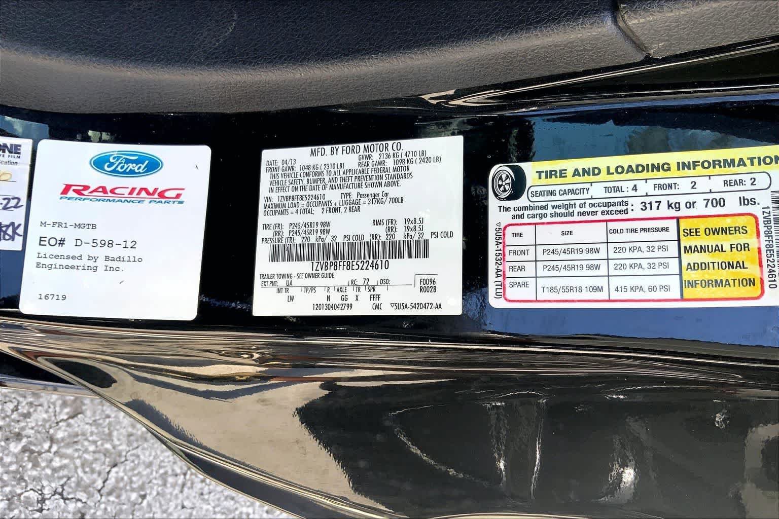 Used 2014 Ford Mustang GT Premium w/ Electronics Package RWD image 19