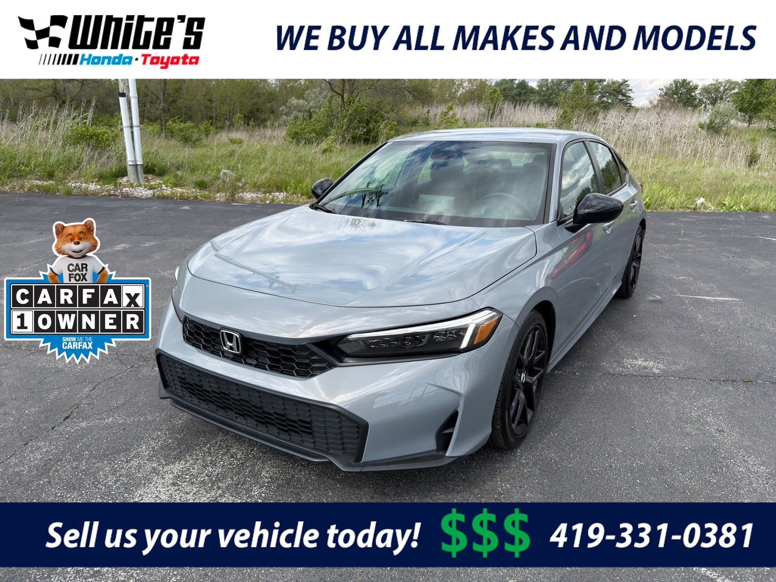Used 2025 Honda Civic Sport image 1