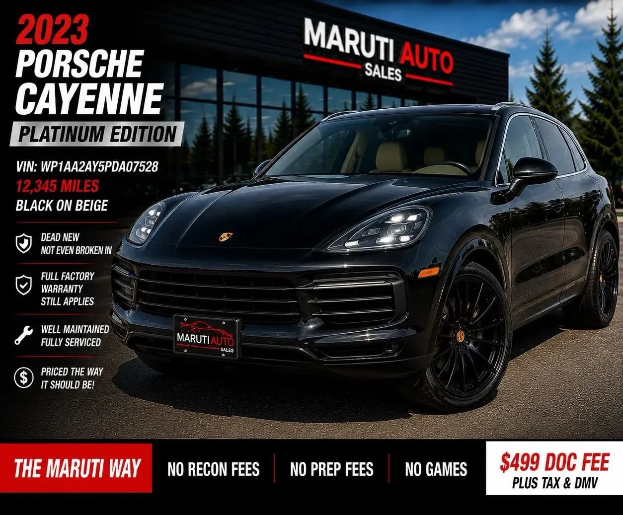 Used 2023 Porsche Cayenne Platinum Edition AWD/4WD image 51