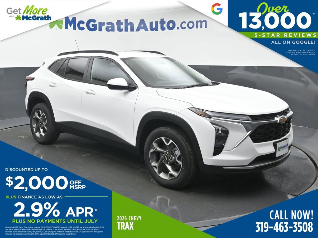 New 2026 Chevrolet Trax LT w/ Driver Confidence Package