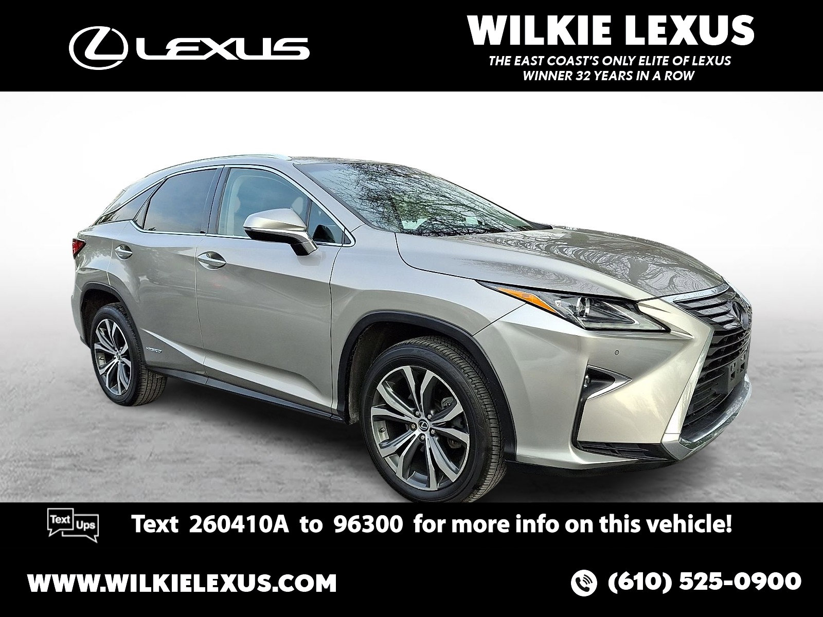 Used 2018 Lexus RX 450h Luxury