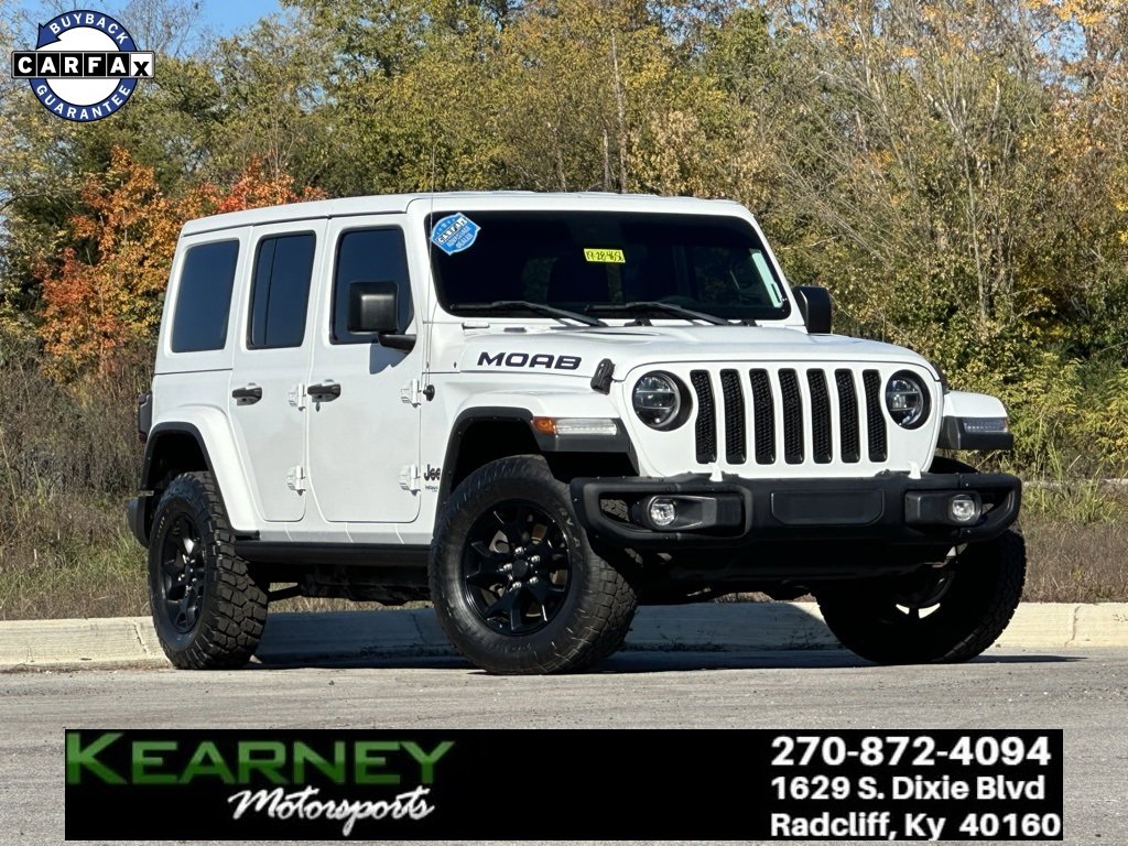 Used 2019 Jeep Wrangler Unlimited Sahara w/ Quick Order Package 24M Moab