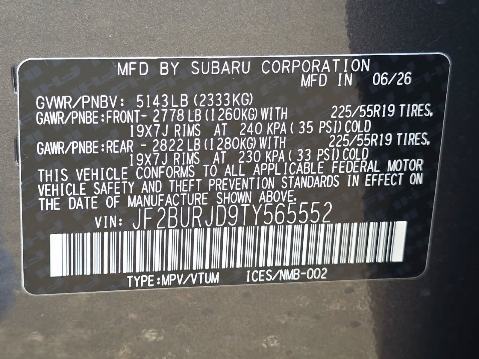 New 2026 Subaru Outback Touring XT AWD/4WD image 32