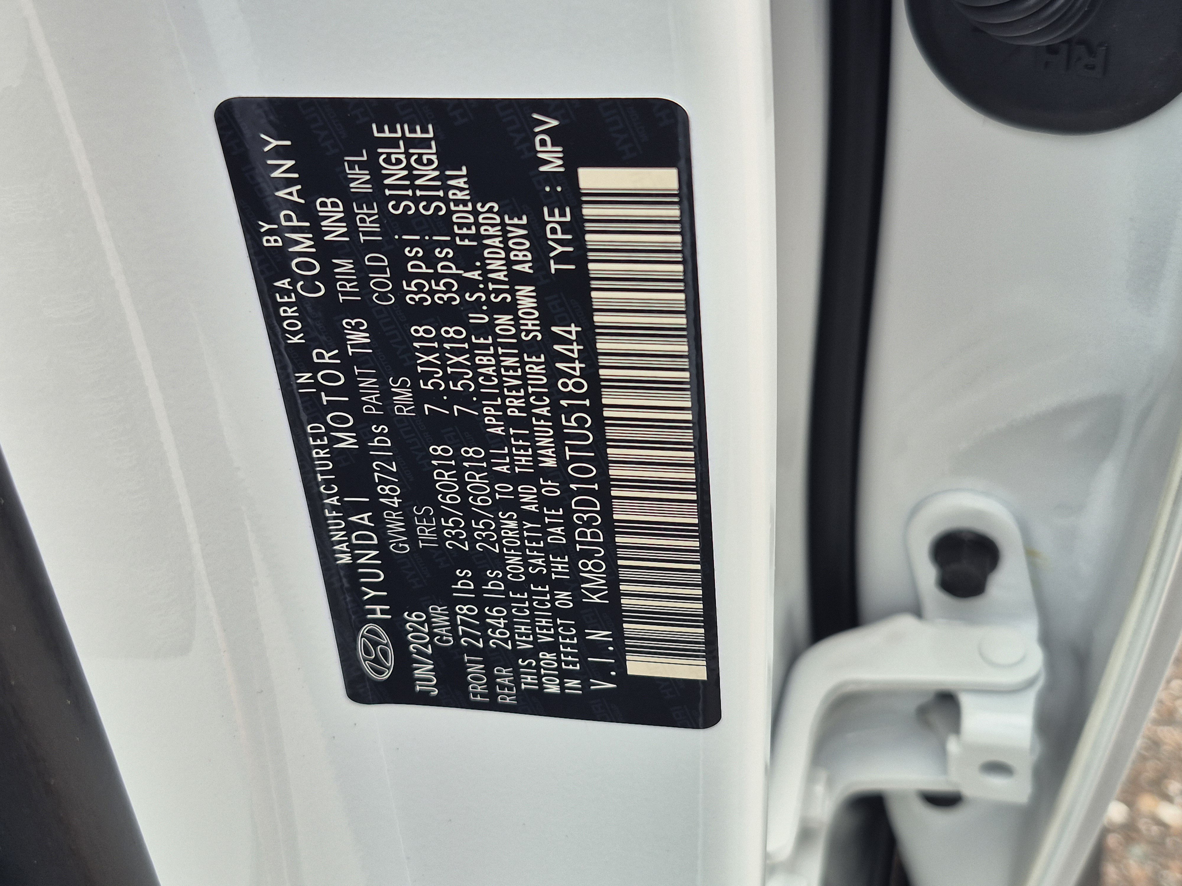 New 2026 Hyundai Tucson SEL FWD image 35
