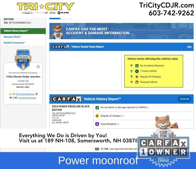 Used 2024 Honda Ridgeline Black Edition image 14