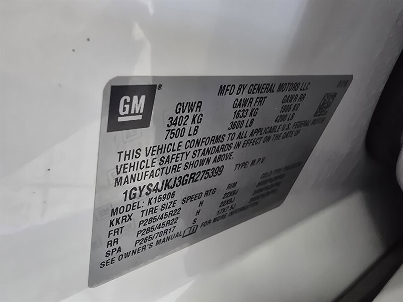 Used 2016 Cadillac Escalade ESV Premium AWD/4WD image 24