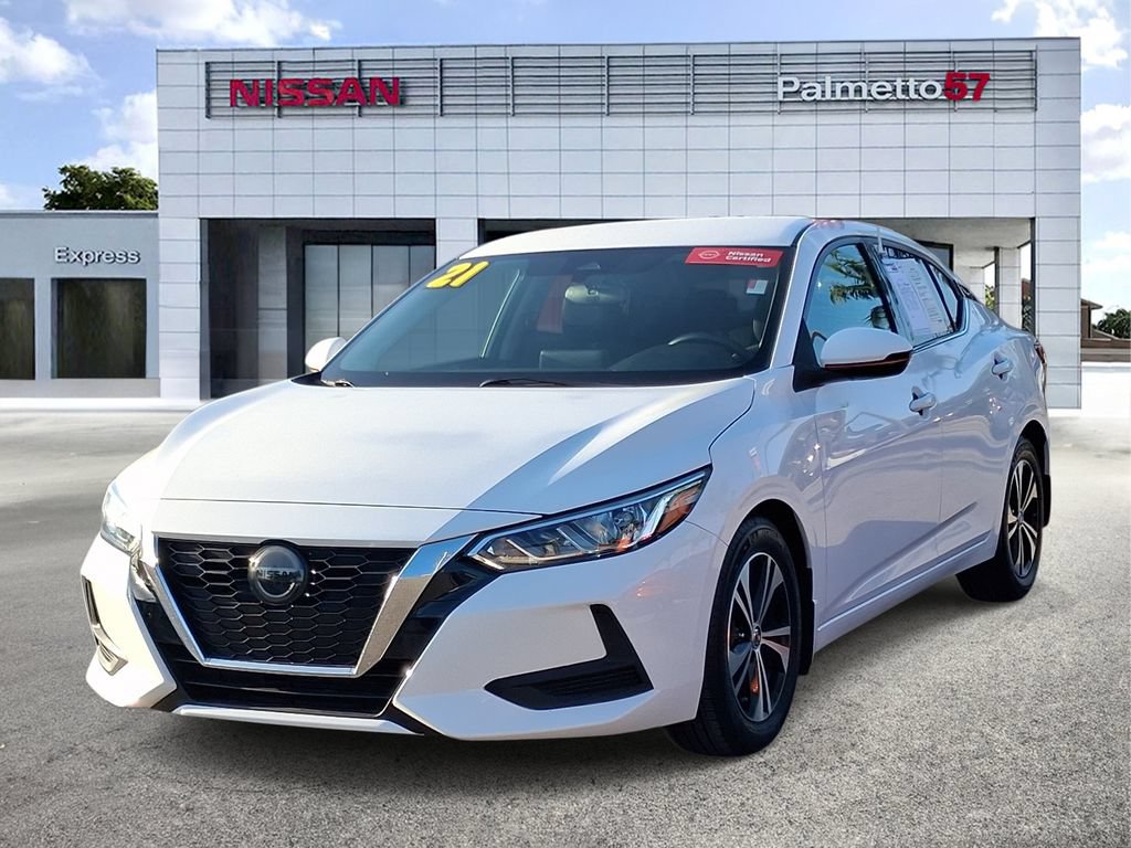 Certified 2021 Nissan Sentra SV FWD image 3