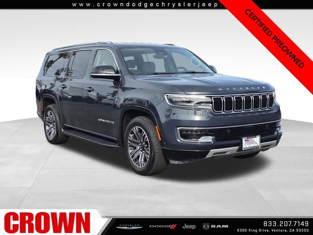Certified 2024 Jeep Wagoneer L Series II w/ Flexible Seating Group image 1
