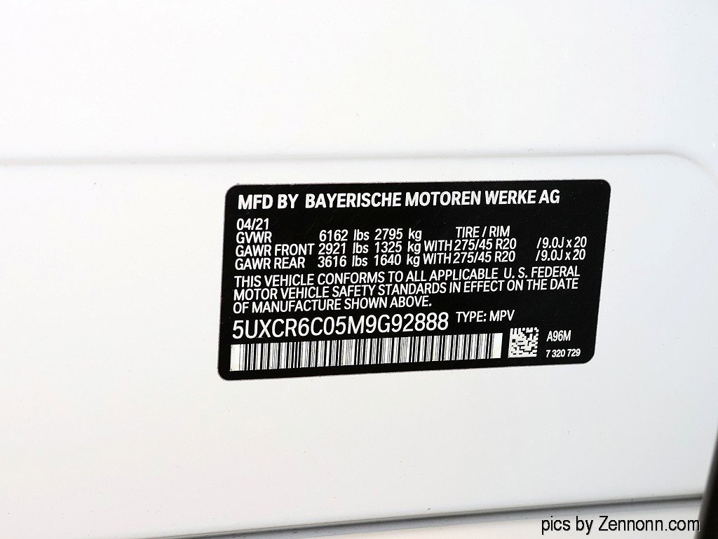 Used 2021 BMW X5 xDrive40i w/ M Sport Package AWD/4WD image 42