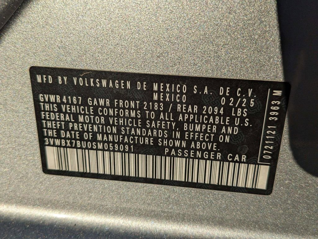 Certified 2025 Volkswagen Jetta Sport image 30