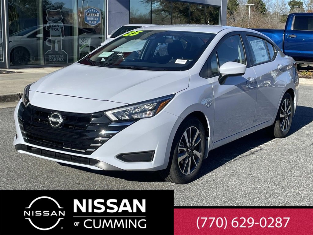 New 2025 Nissan Versa SV w/ Trunk Package image 1