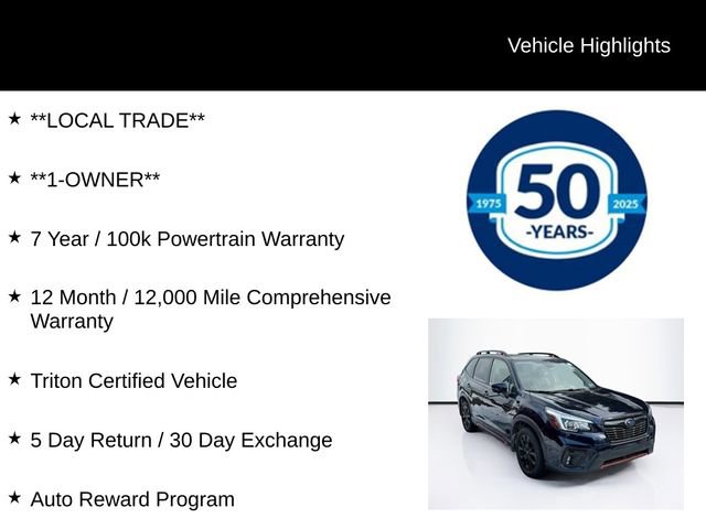 Used 2020 Subaru Forester Sport w/ Popular Package #2 image 5