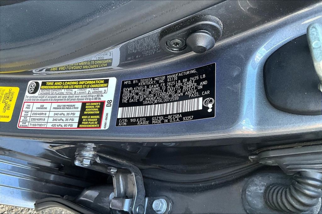 Used 2020 Lexus ES 350 w/ Premium Package image 19