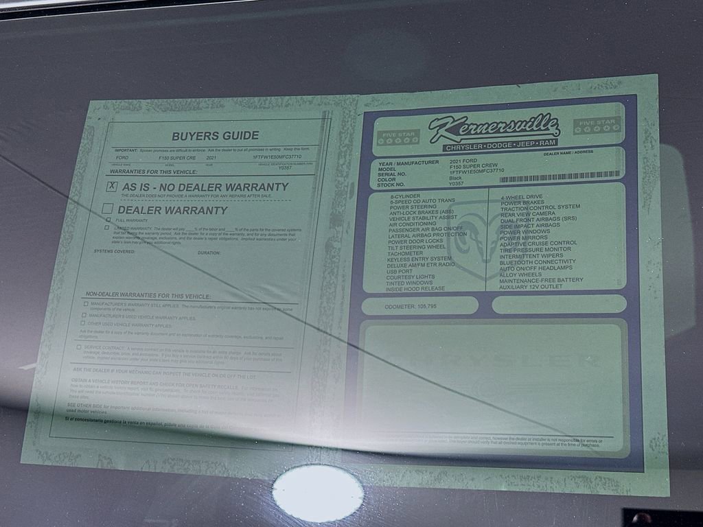 Used 2021 Ford F150 Platinum w/ Equipment Group 701A High image 38