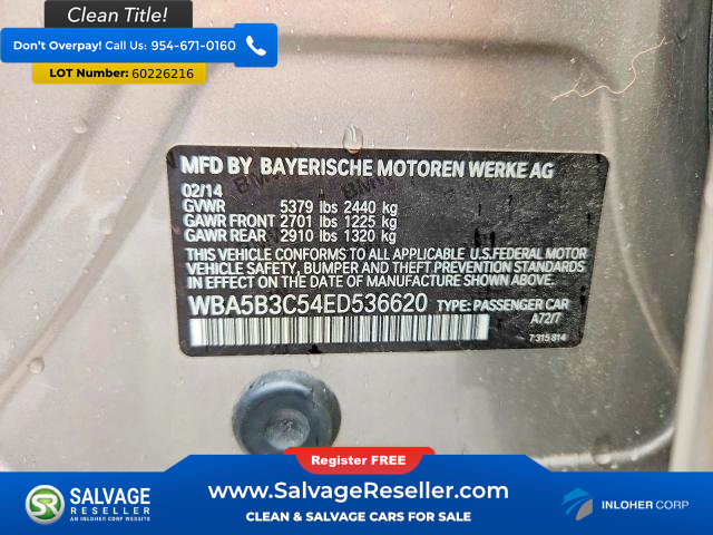 Used 2014 BMW 535i xDrive Sedan AWD/4WD image 16