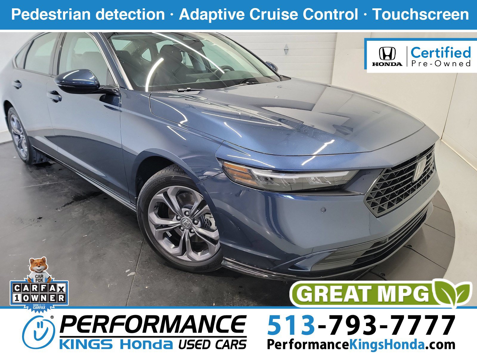 Certified 2024 Honda Accord EX-L