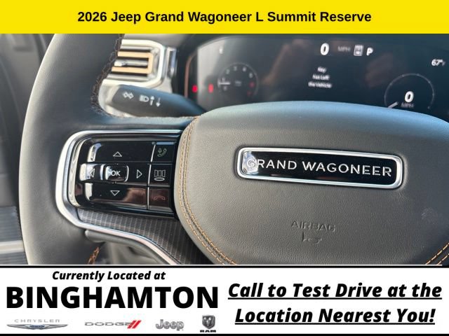 New 2026 Jeep Grand Wagoneer L Summit AWD/4WD image 13