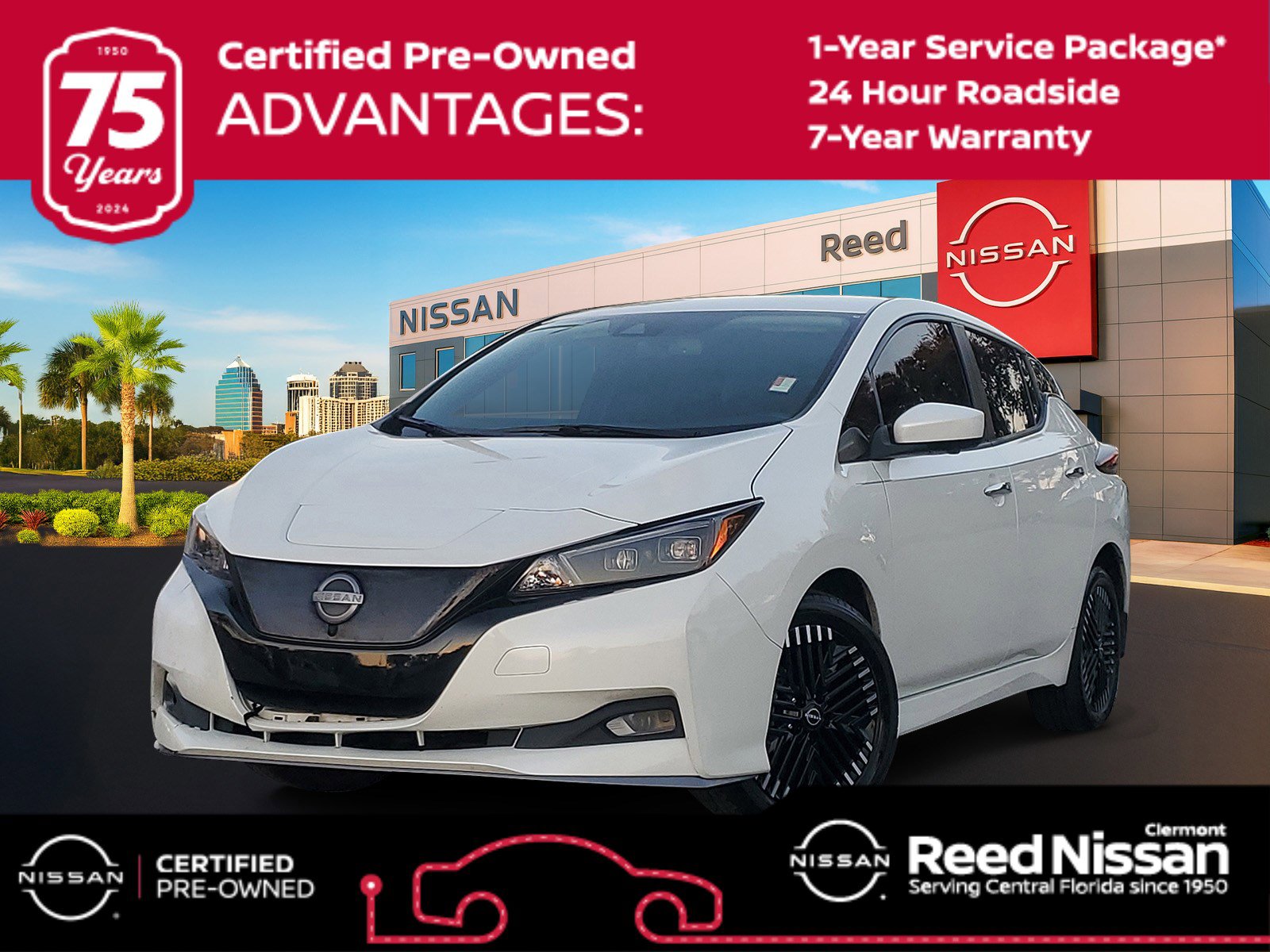 Certified 2024 Nissan Leaf SV Plus