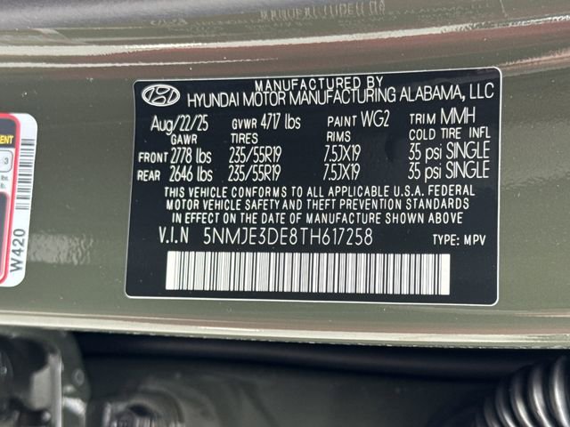 New 2026 Hyundai Tucson Limited image 27