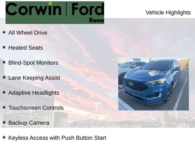 Used 2020 Ford Edge ST w/ Cold Weather Package AWD/4WD image 7