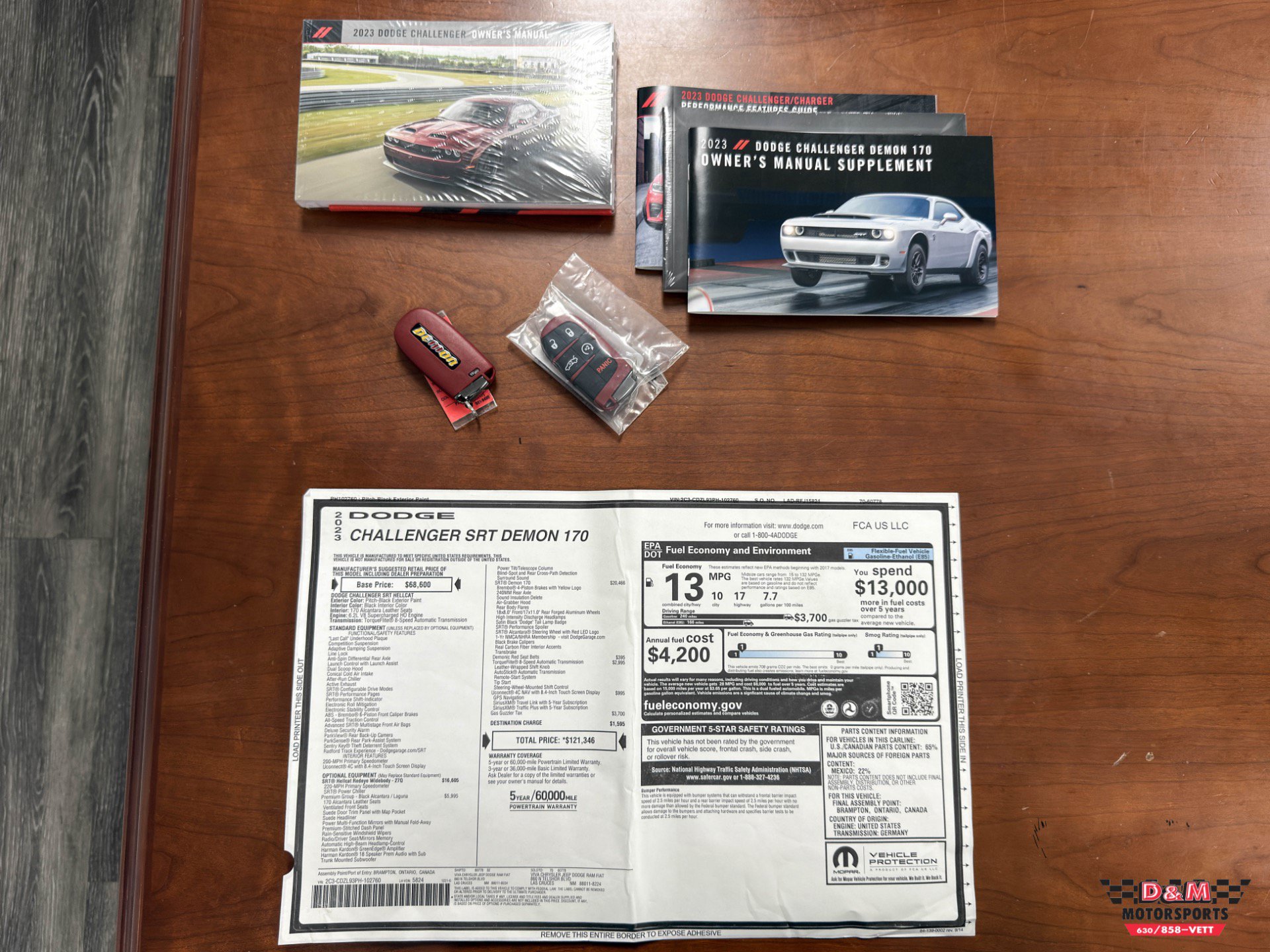 Used 2023 Dodge Challenger SRT Hellcat Redeye RWD image 58