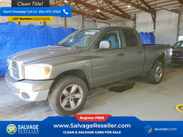 Used 2007 Dodge Ram 1500 Truck SLT w/ Sound & Secure Value Group AWD/4WD image 1