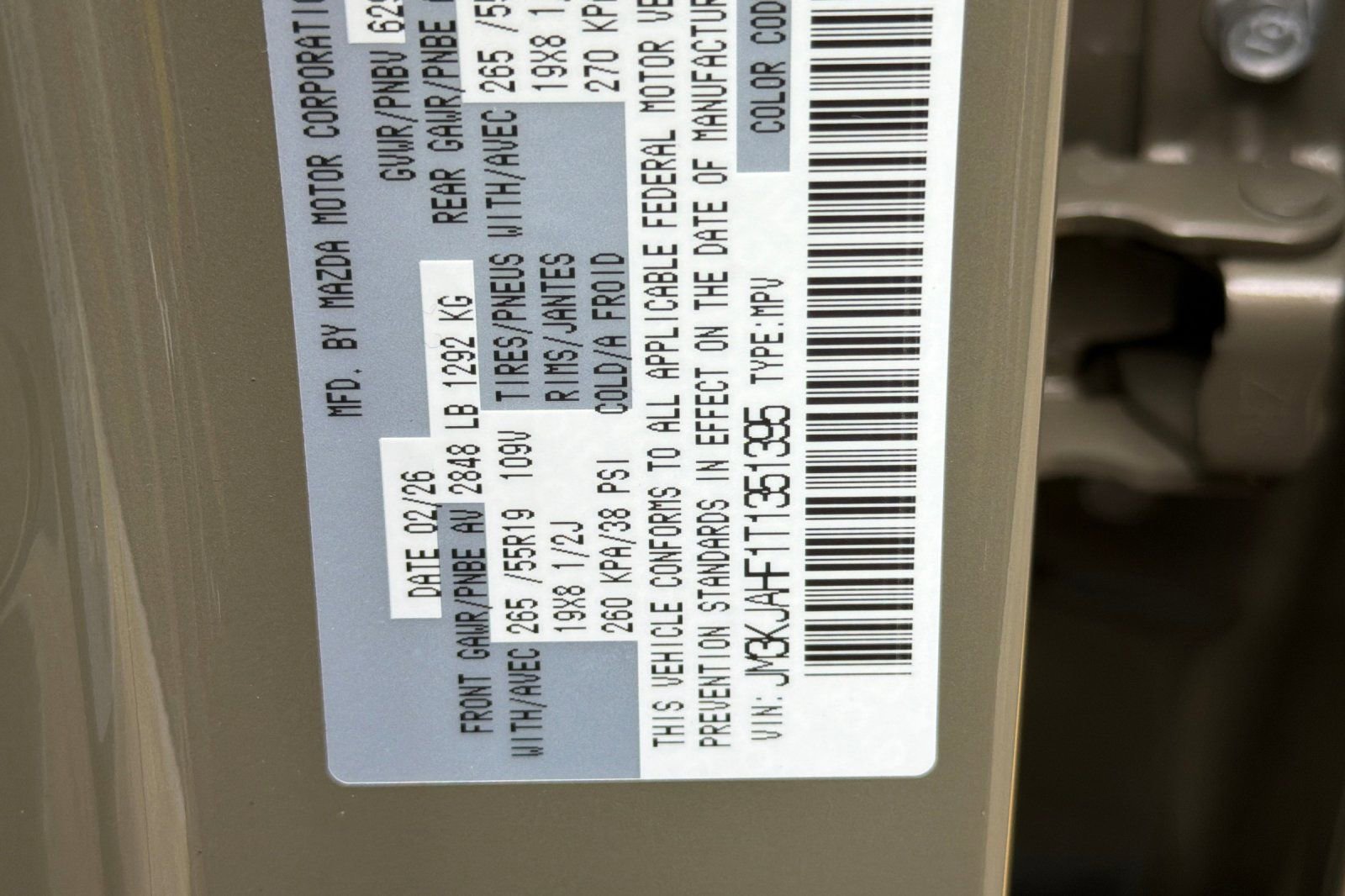 New 2026 MAZDA CX-70 SC AWD/4WD image 27
