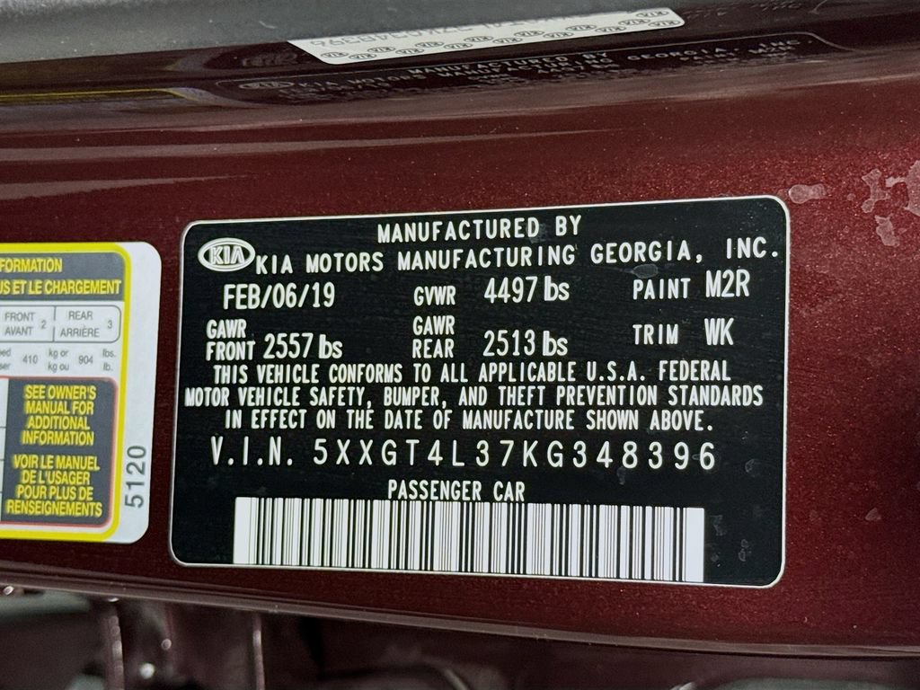 Used 2019 Kia Optima LX FWD image 33