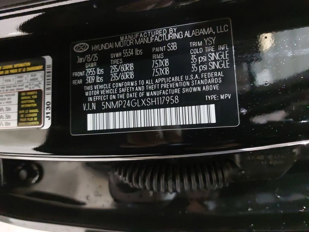 Certified 2025 Hyundai Santa Fe SEL image 37