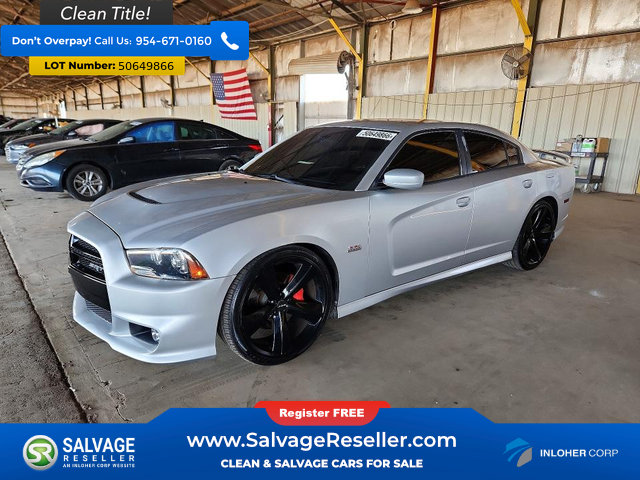 Used 2012 Dodge Charger SRT8 w/ Adaptive Cruise Control Group RWD image 1