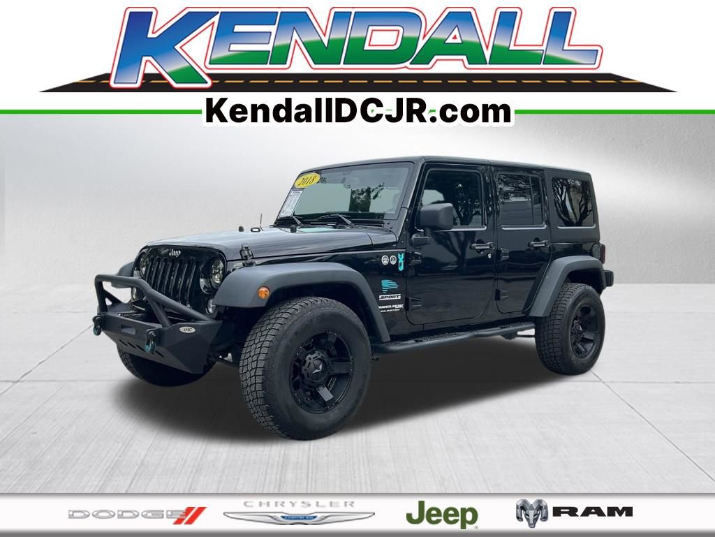 Used 2018 Jeep Wrangler Unlimited Sport S