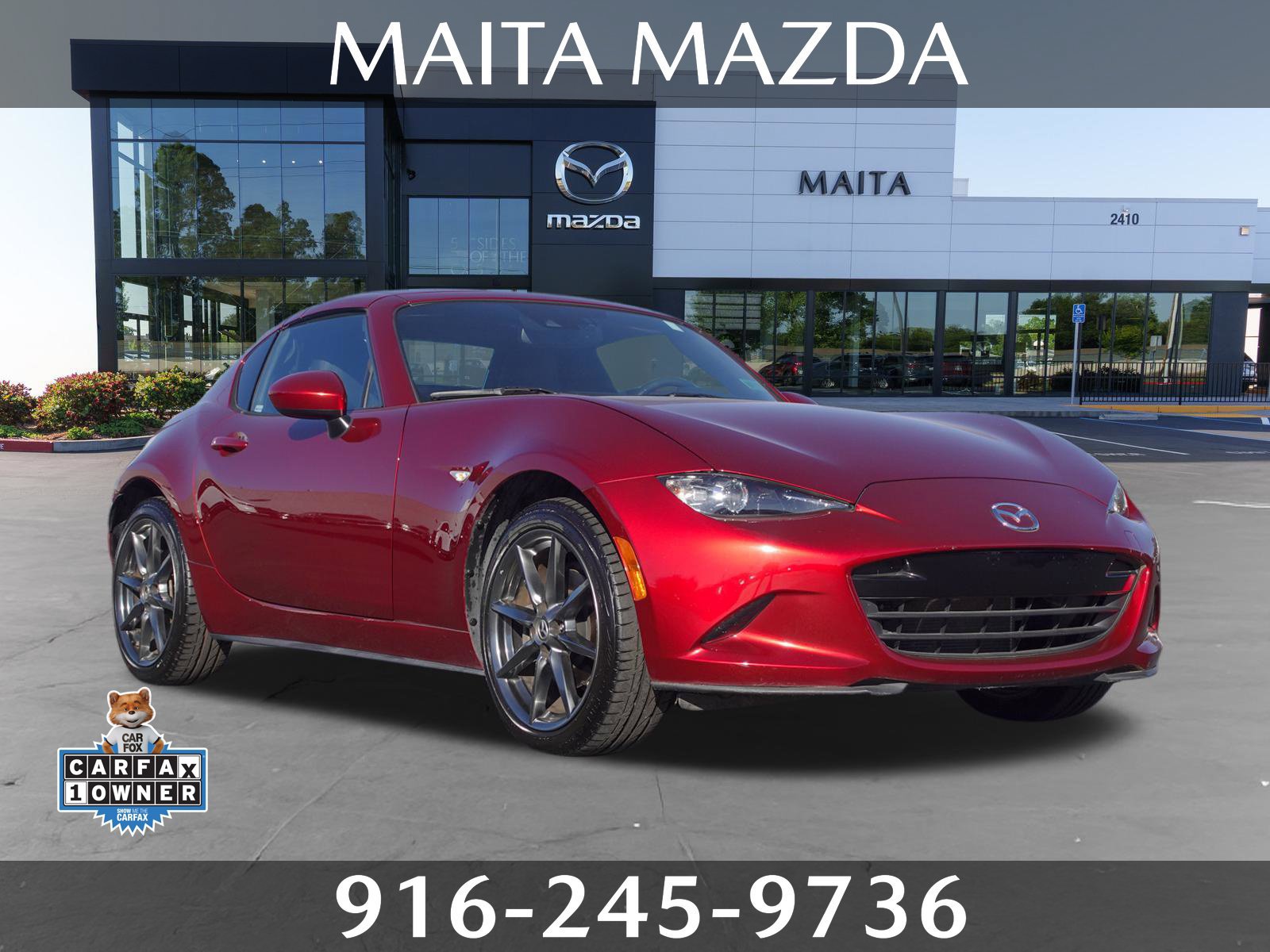 Used 2018 MAZDA MX-5 Miata RF Grand Touring RWD 360° Tour